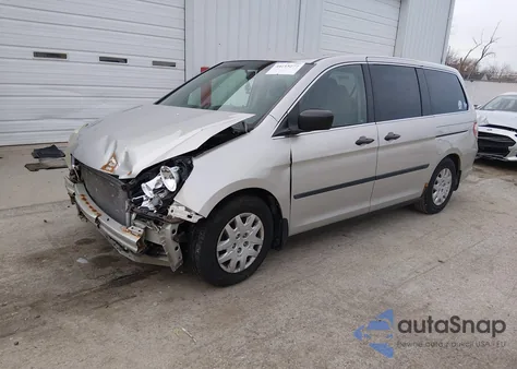 2007 Honda Odyssey Lx from USA, damaged, VIN 5FNRL38247B008541